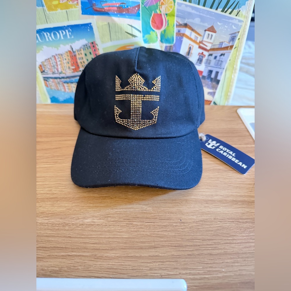 Royal Caribbean Baseball Cap w/ Rhinestones